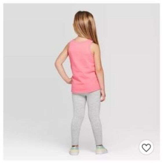 2T Girls Tank Top and Bottom Set - Cat & Jack - Picture 3 of 5